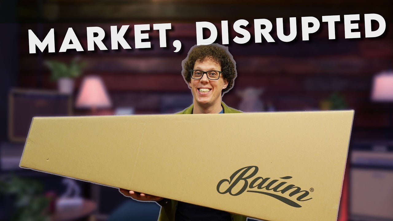 Andy Ferris reviews the Revolt - Deep Burgundy – Full Video Breakdown - Baum Guitars