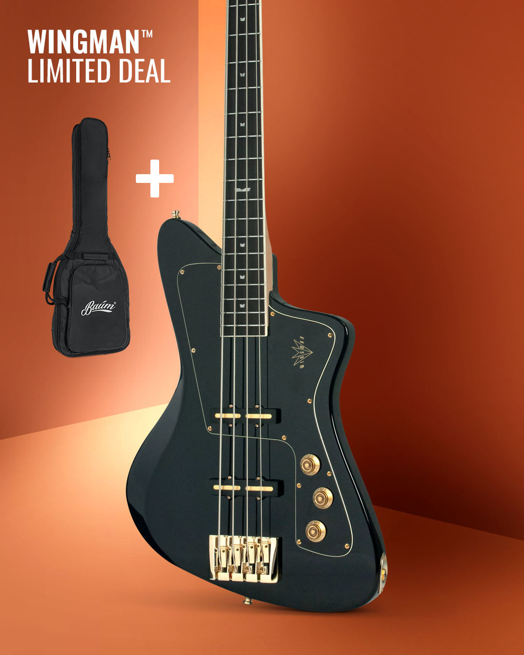 Wingman Bass - Pure Black