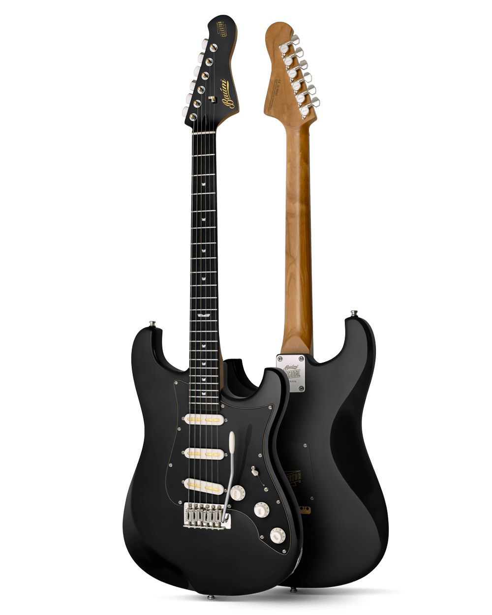 Celestor - Pure Black - Baum Guitars