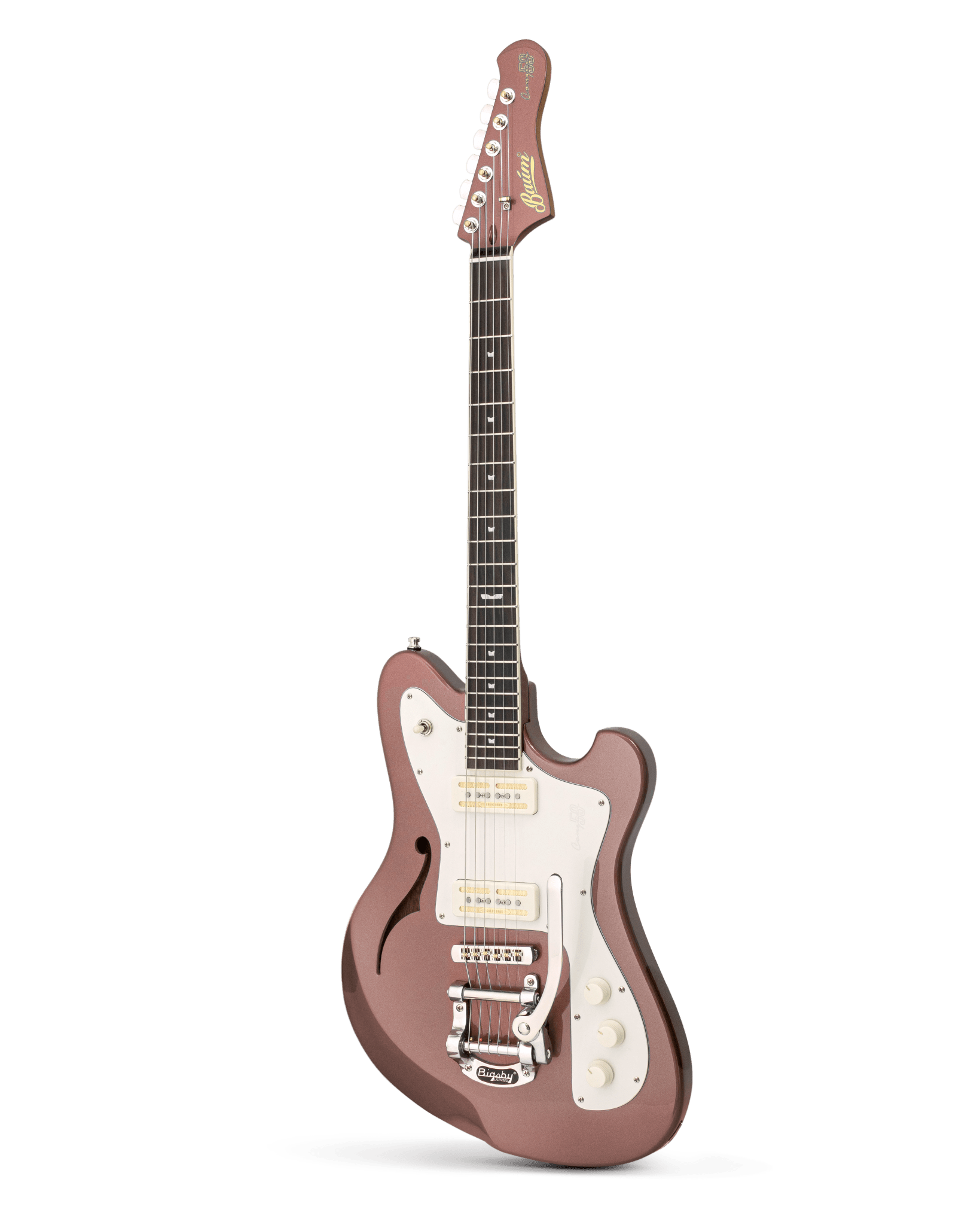ギター Baum Guitars Conquer 59-W with Tremolo Conquer - Burgundy Mist