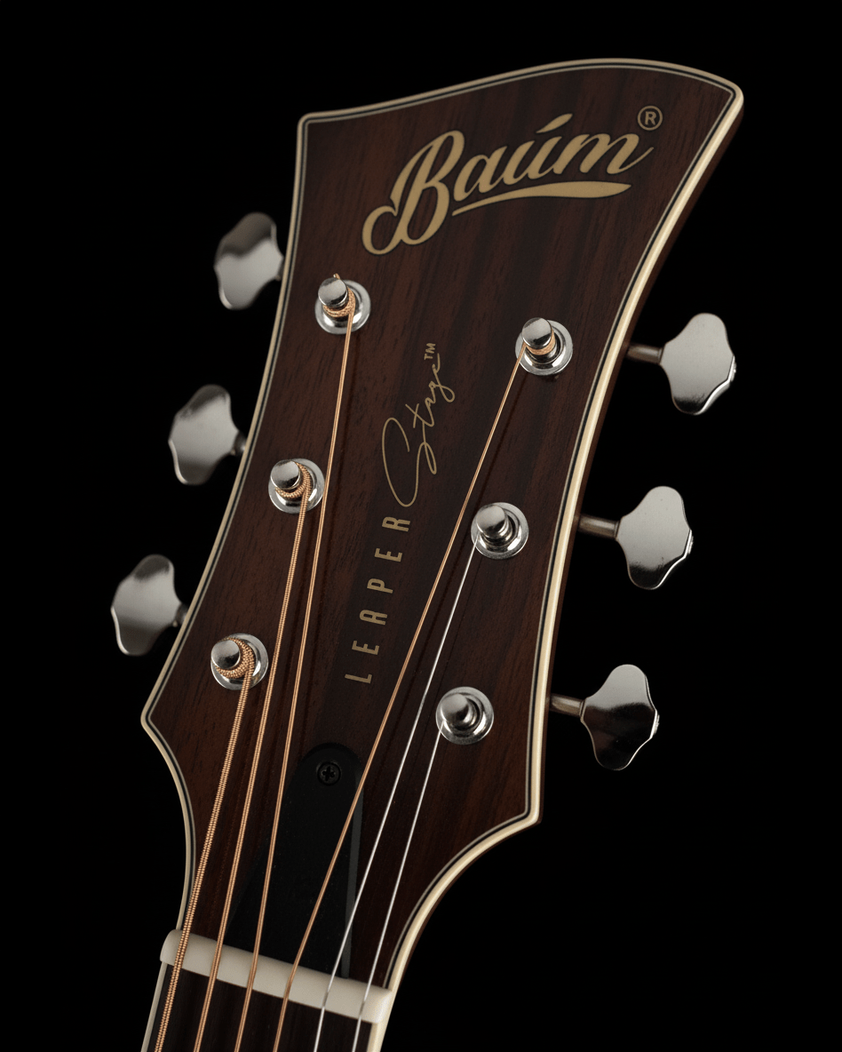 Leaper Stage - Deep Burgundy Red - Baum Guitars