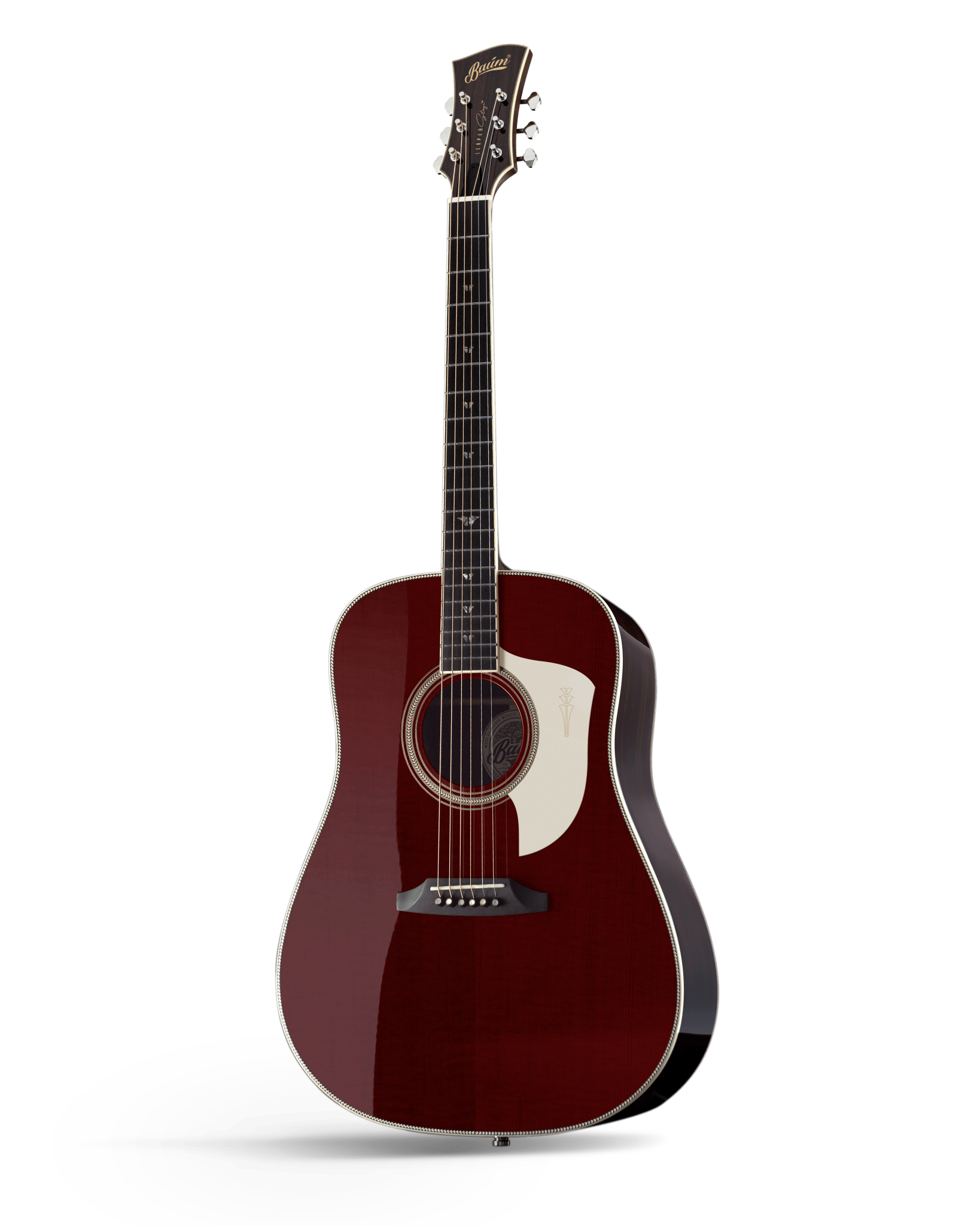 Leaper Stage - Deep Burgundy Red - Baum Guitars
