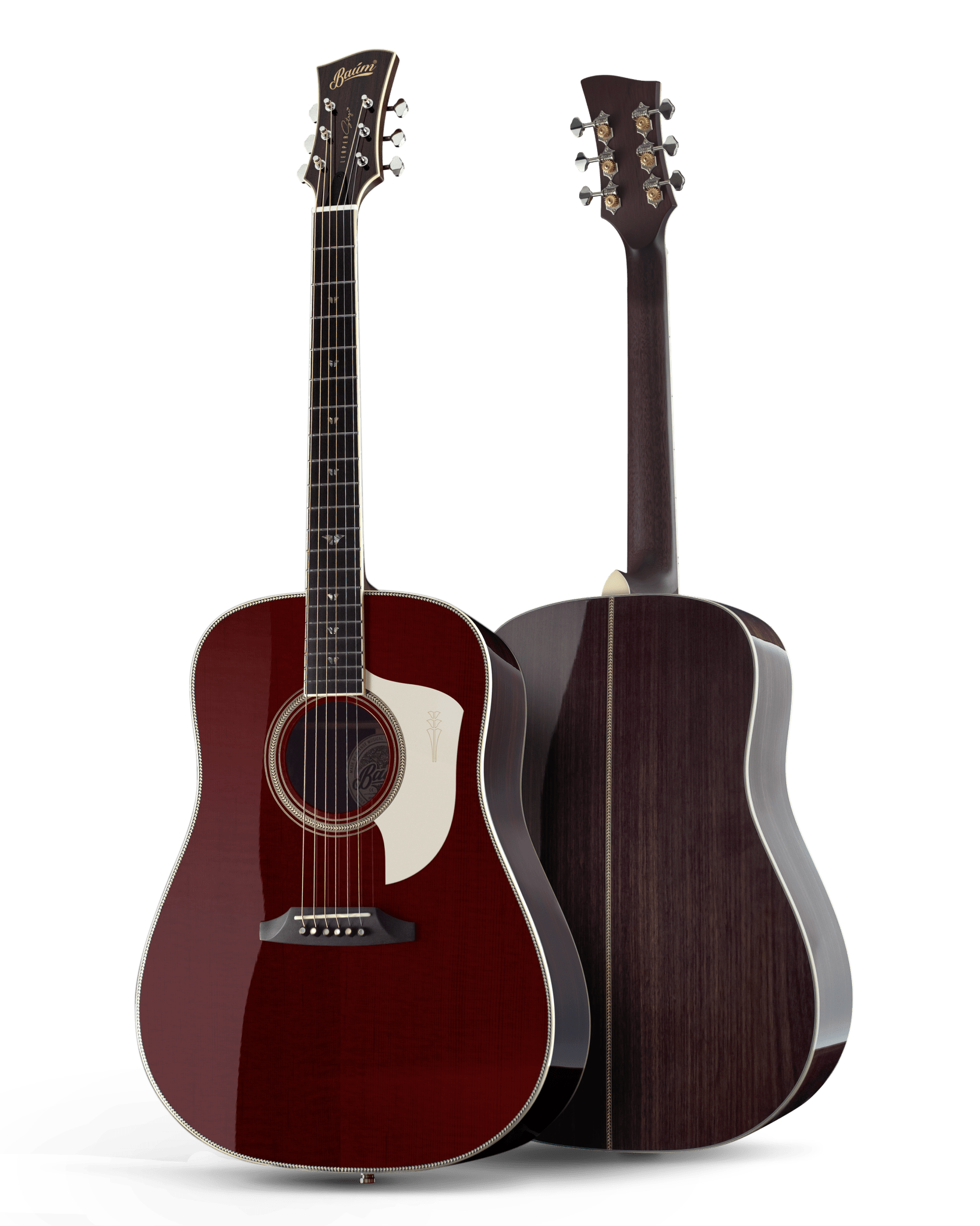 Leaper Stage - Deep Burgundy Red - Baum Guitars