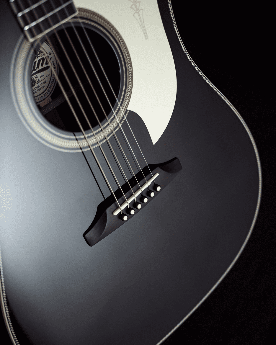 Leaper Stage - Pure Black - Baum Guitars