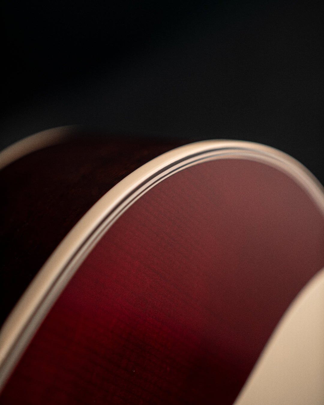 Leaper Melody - Deep Burgundy Red - Baum Guitars