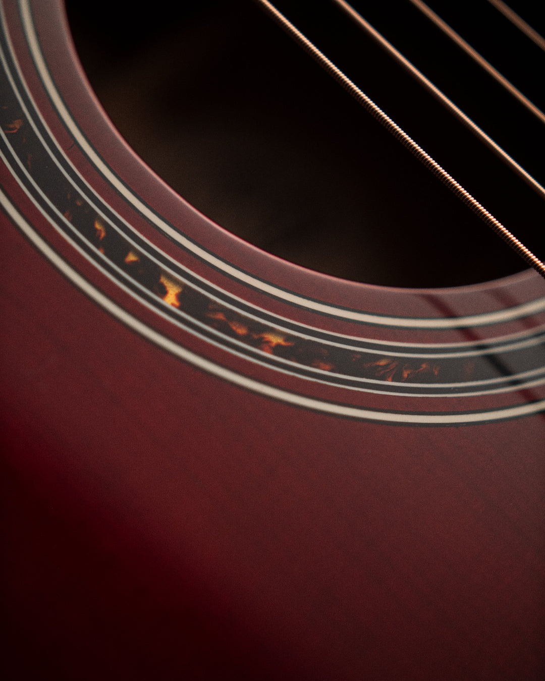 Leaper Melody - Deep Burgundy Red