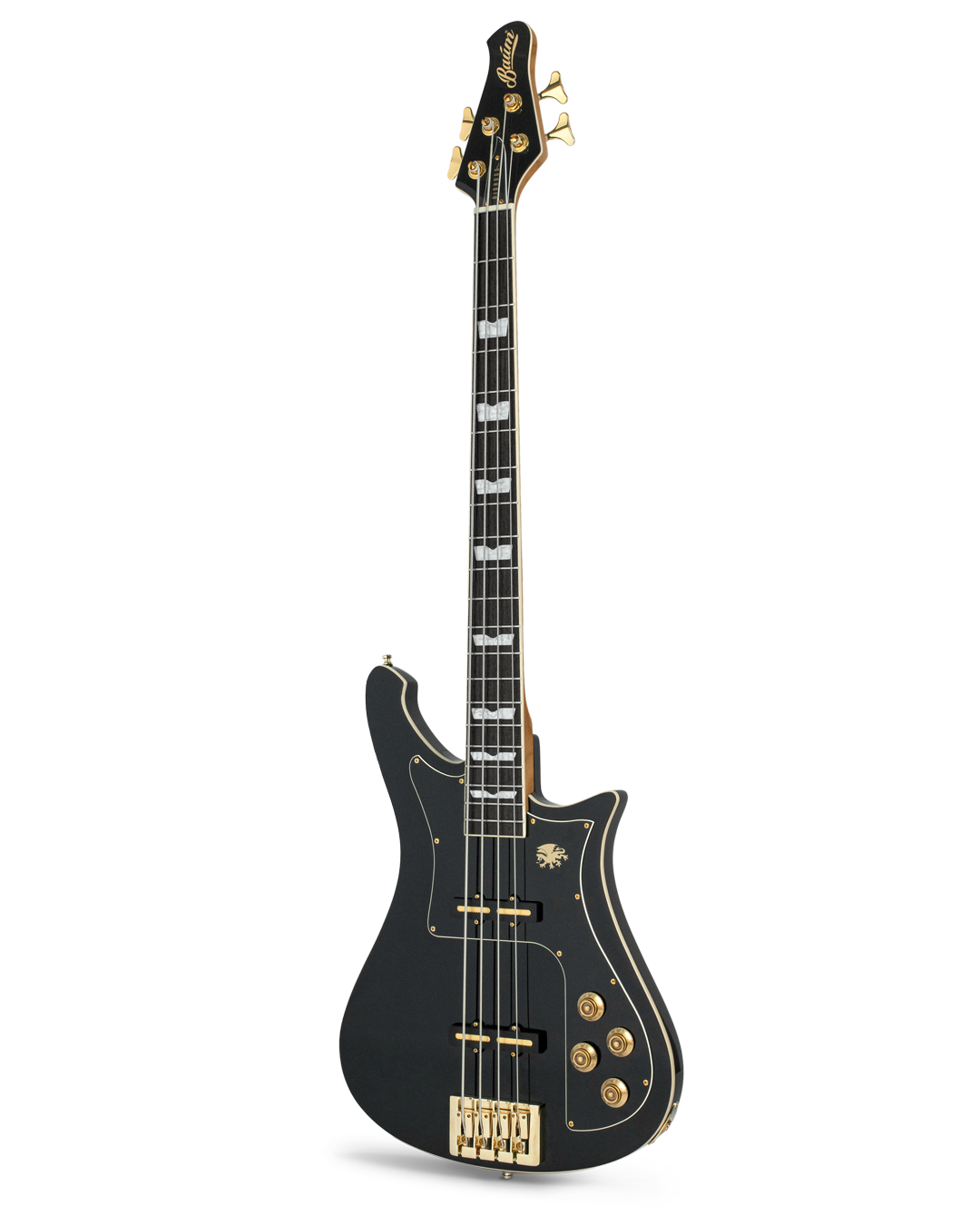 Nidhogg bass in pure black on transparent background