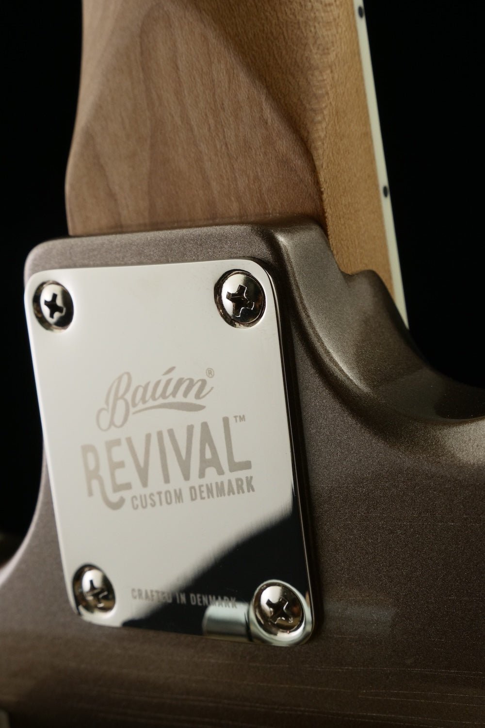 Revival 53 Carve - Mojave Grey metallic | Custom Shop - Baum Guitars