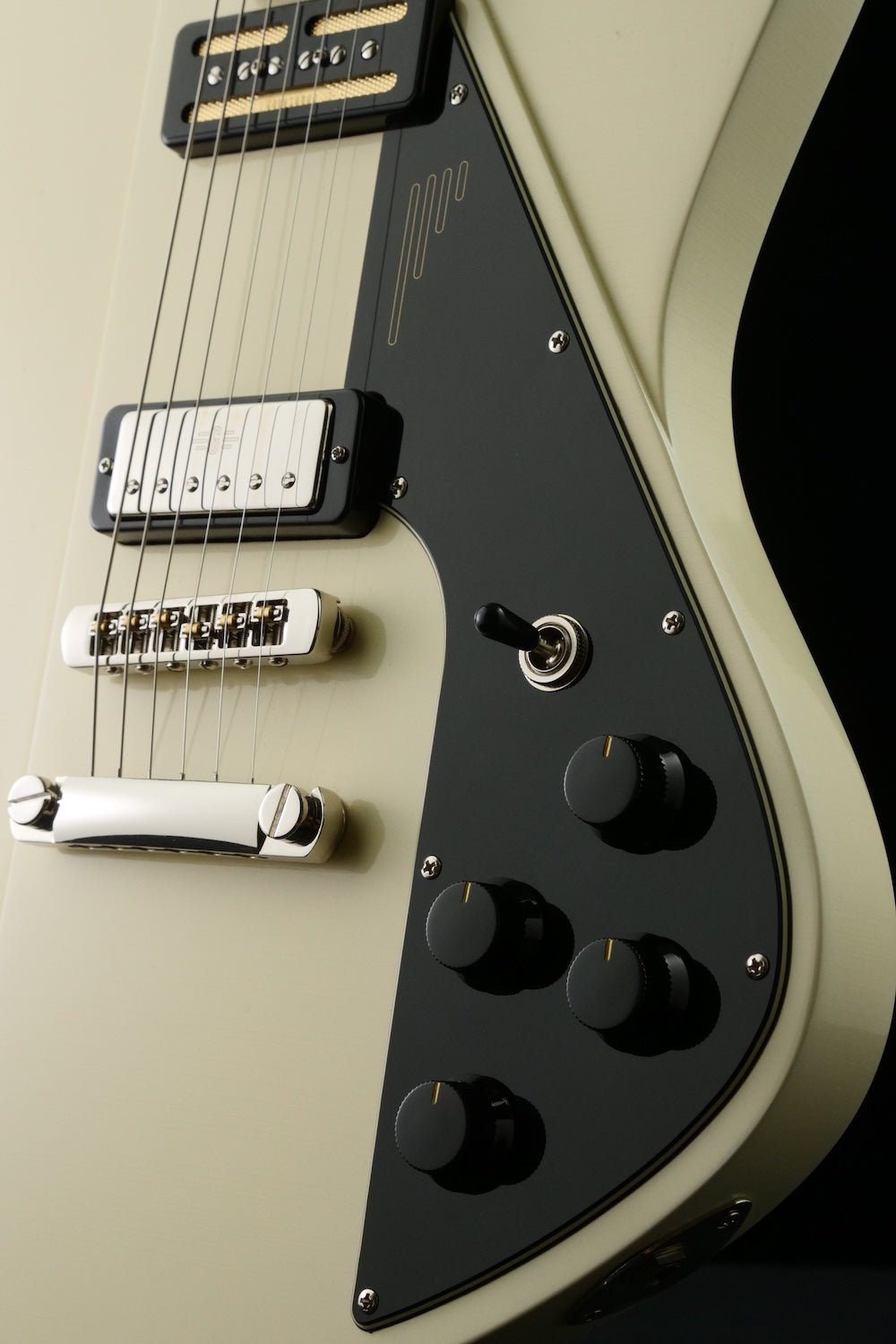 Revival 51 Backwing - Vintage White aged | Custom Shop - Baum Guitars