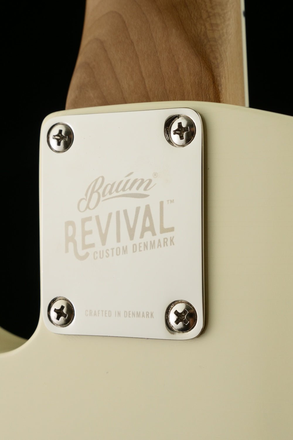 Revival 51 Backwing - Vintage White aged | Custom Shop - Baum Guitars