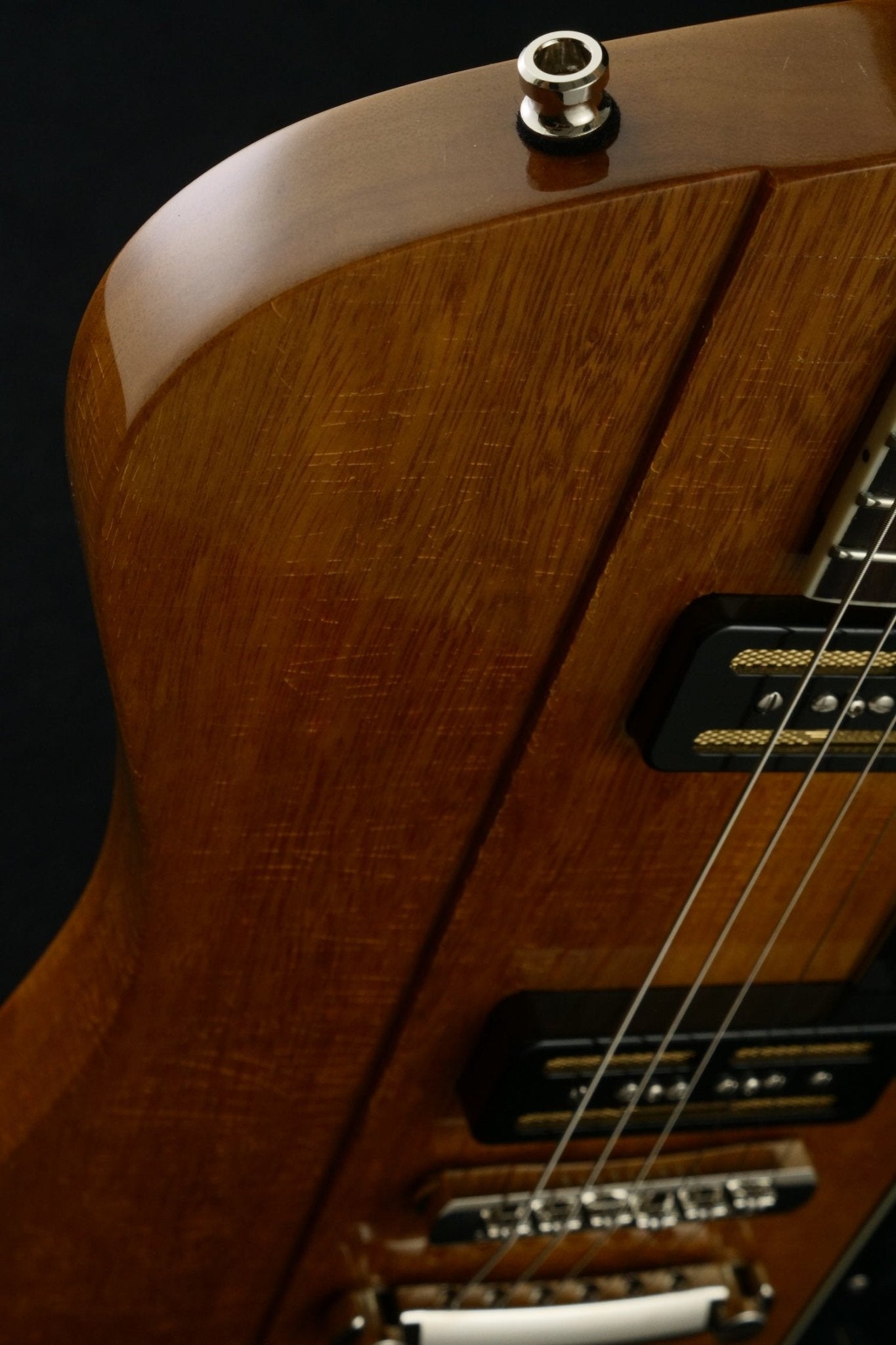 Custom Shop Backwing - Korina Natural | Guitar Summit 2025 - Baum Guitars