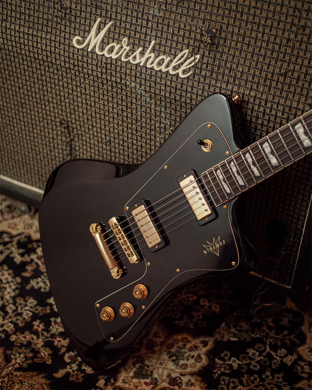 Wingman - Pure Black - Baum Guitars