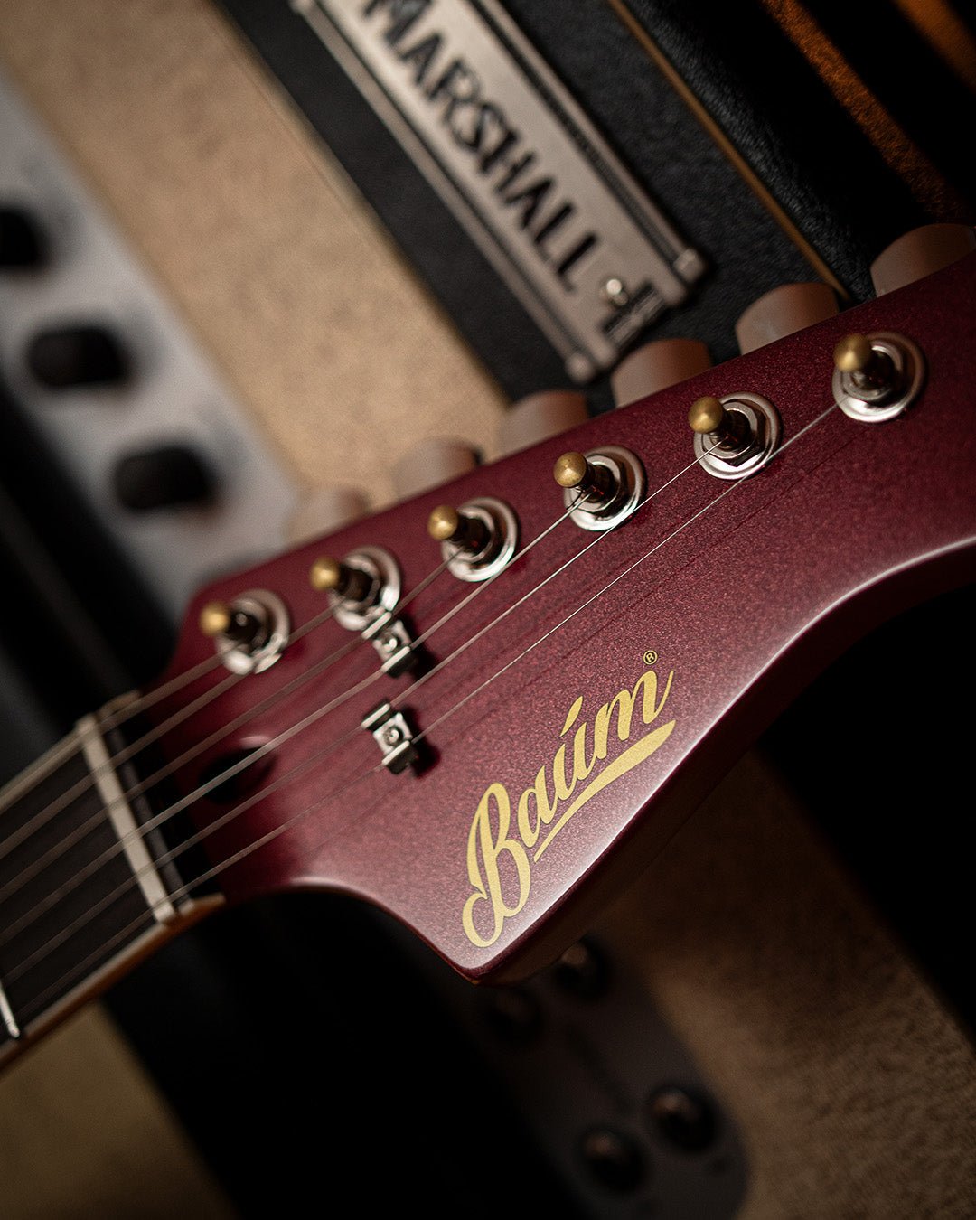 Wingman - Crimson Red - Baum Guitars