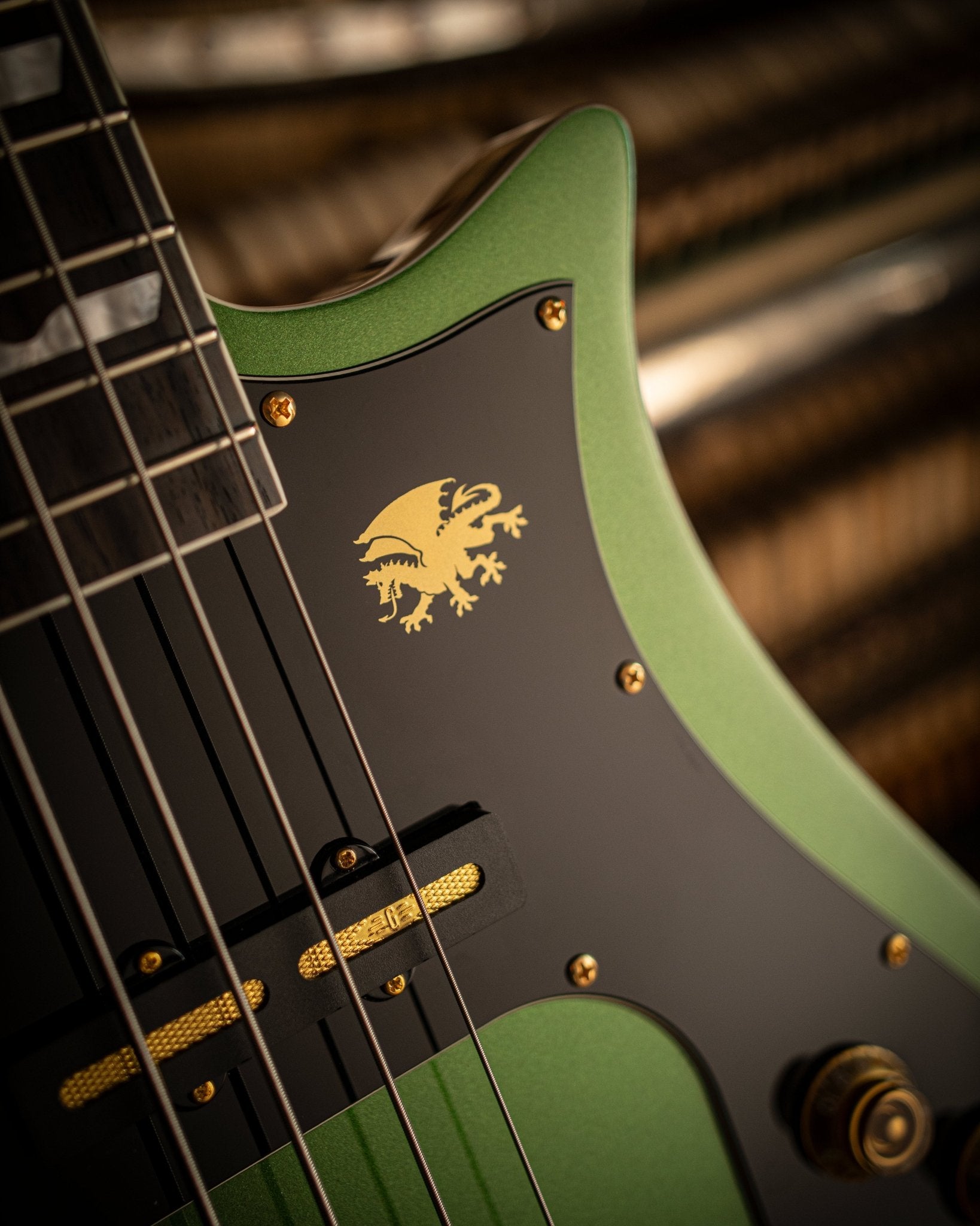 Nidhogg Bass - Mamba Green - Baum Guitars