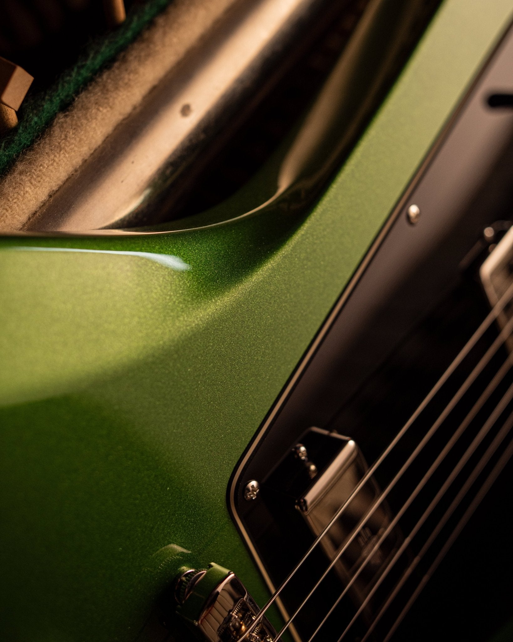 Wingman 2026 edition - Mamba Green - Baum Guitars