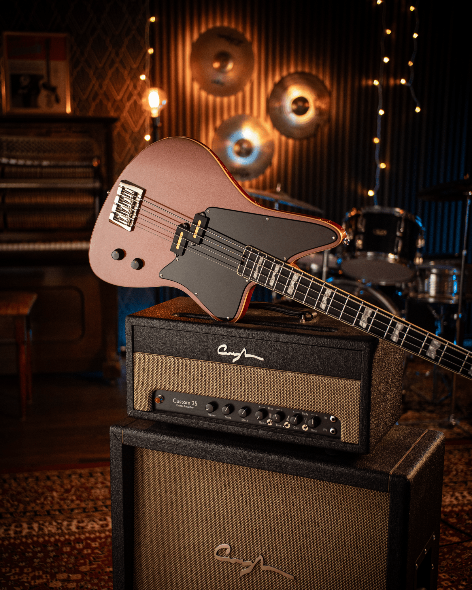 Pace Bass - Siena Pearl - Baum Guitars
