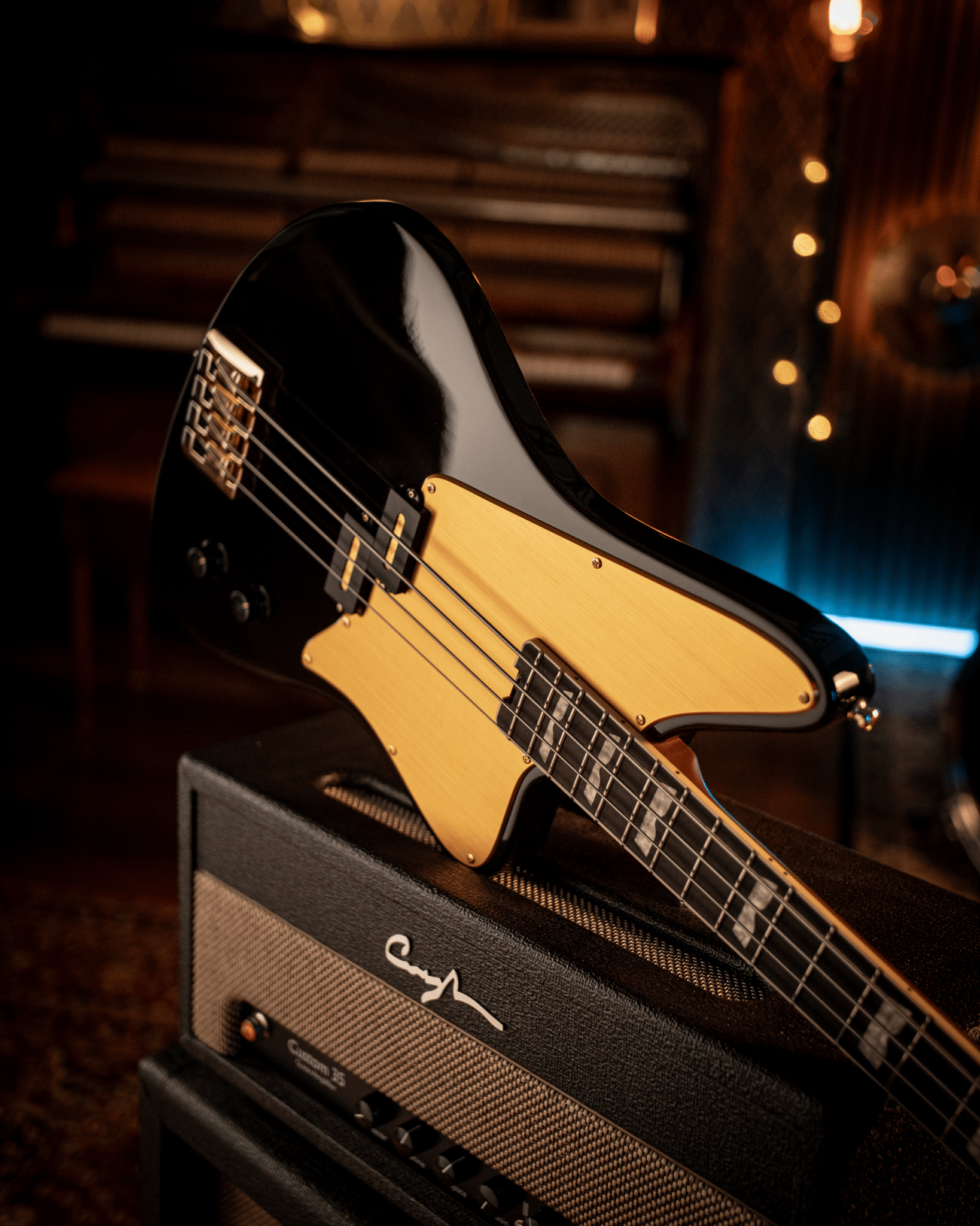 Pace Bass - Pure Black - Baum Guitars