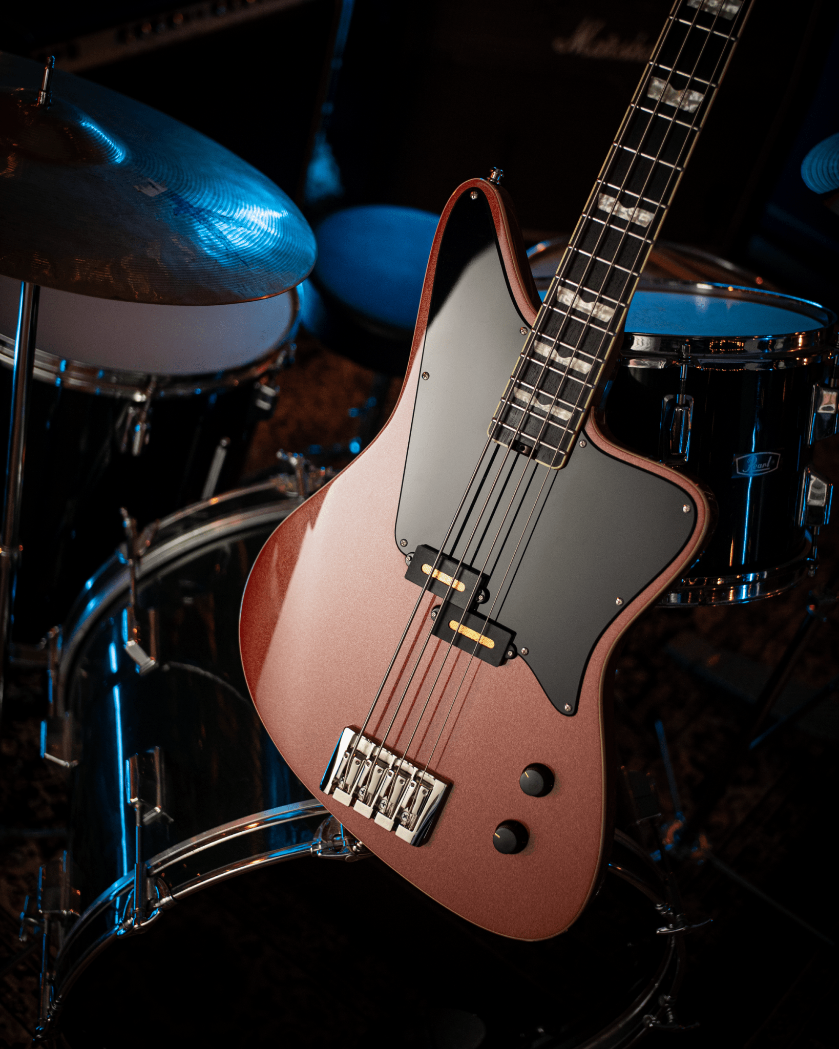 Pace Bass - Siena Pearl - Baum Guitars