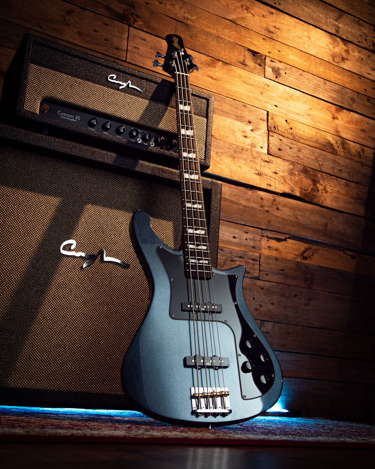 Nidhogg Bass - Stone Blue