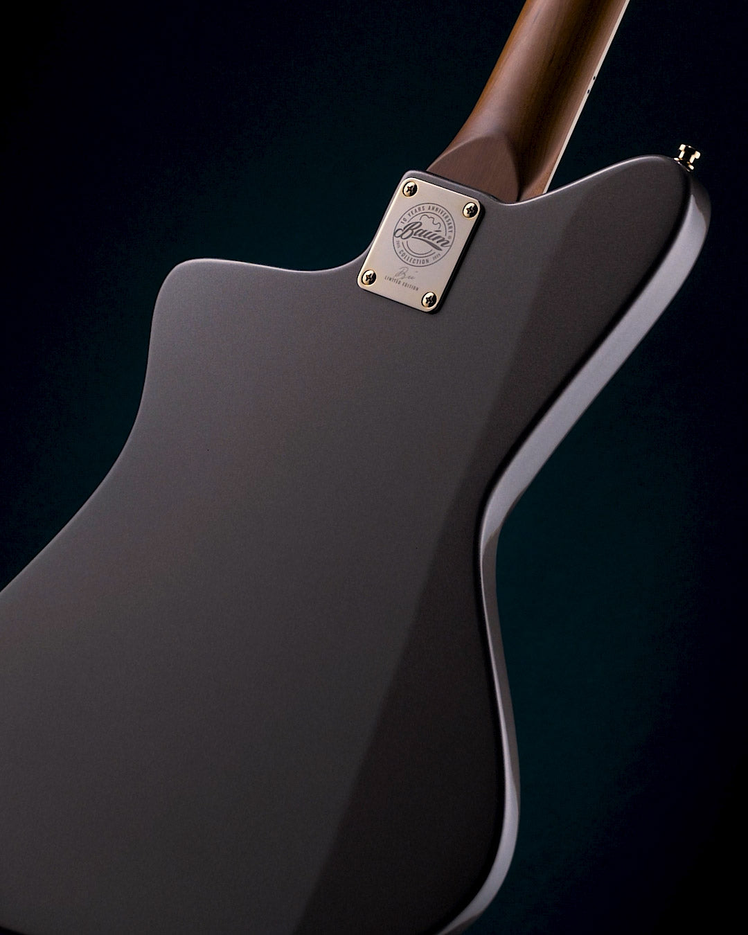 Baum Thunder bass guitar behind