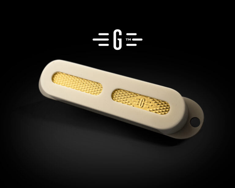 Goldsound verve single coil pickup close-up