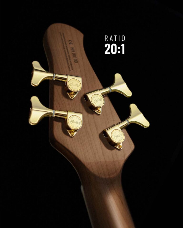 Baum precision tuners for bass - high-ratio and lightweight tuners