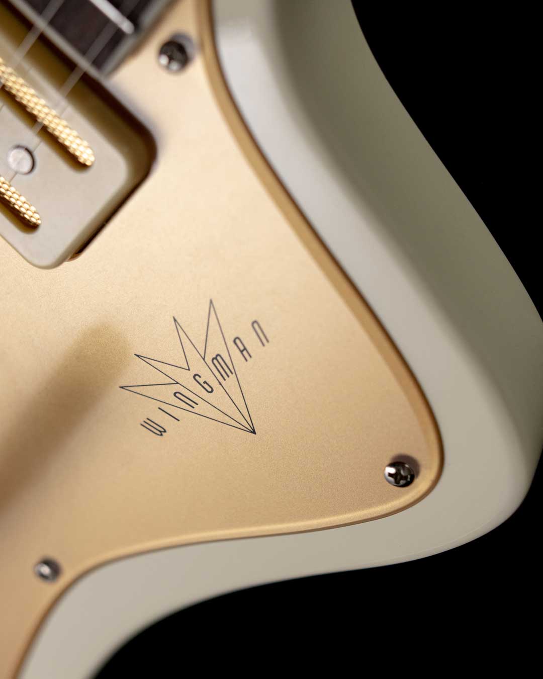 Wingman - Vintage White - Left Handed - Baum Guitars