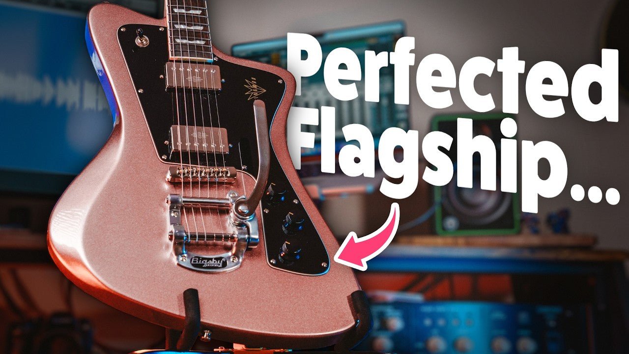 Jackson Brooksby reviews the Wingman Deluxe - Burgundy Mist – Full Video Breakdown - Baum Guitars