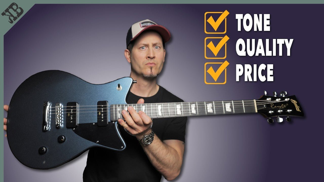 Kris Barocsi reviews the Revolt Guitar - Stone Blue – Full Video Breakdown - Baum Guitars