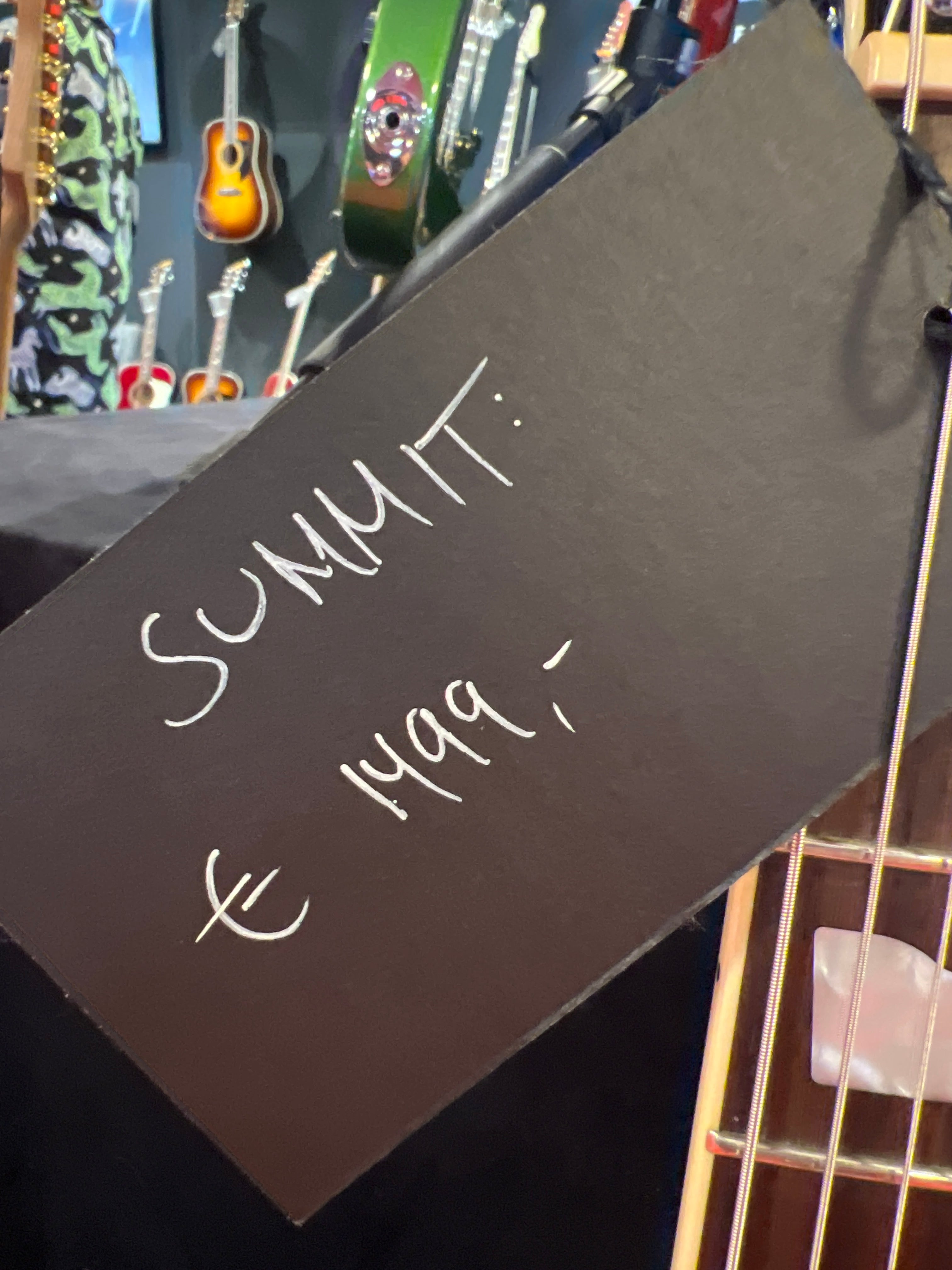 Guitar Summit - €1499