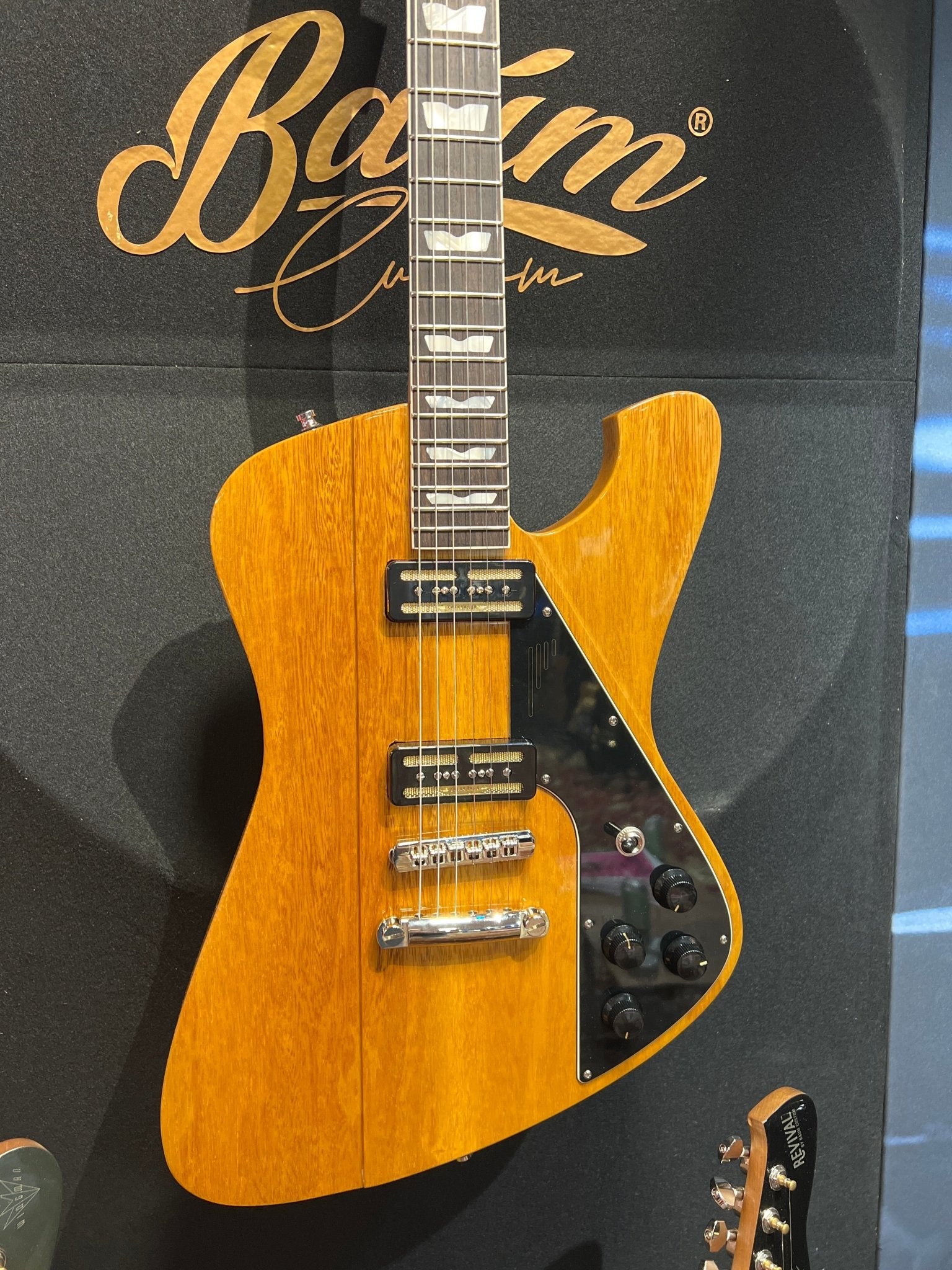 Custom Shop Backwing - Korina Natural | Guitar Summit 2025 - Baum Guitars