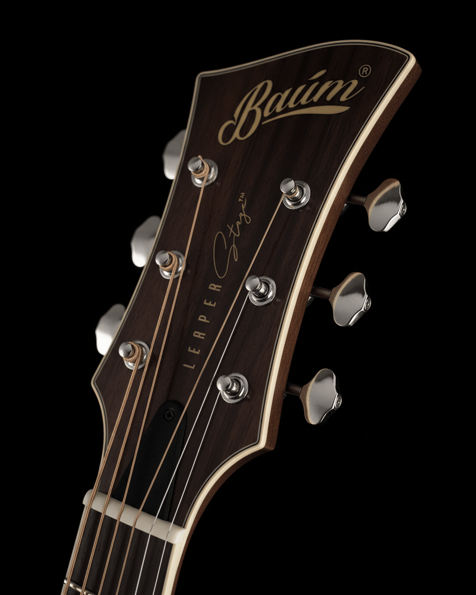 Leaper Stage - Deep Burgundy Red - Baum Guitars