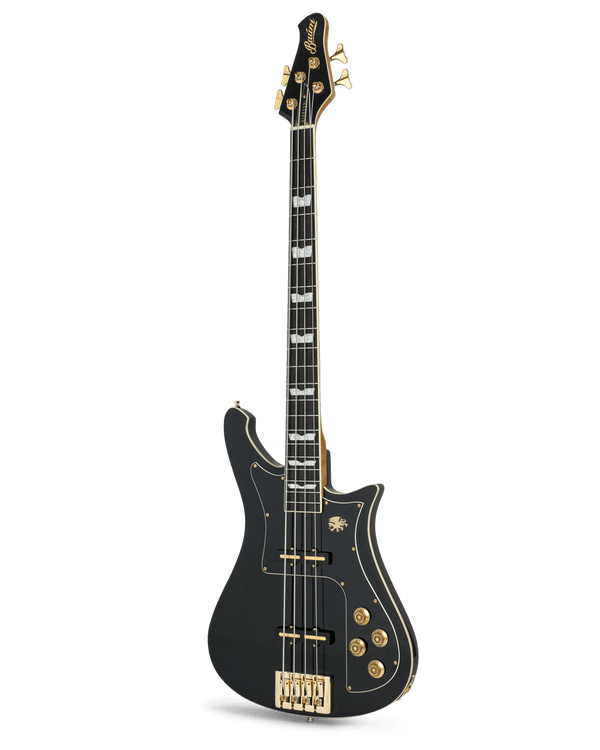 Nidhogg Bass - Pure Black - front view