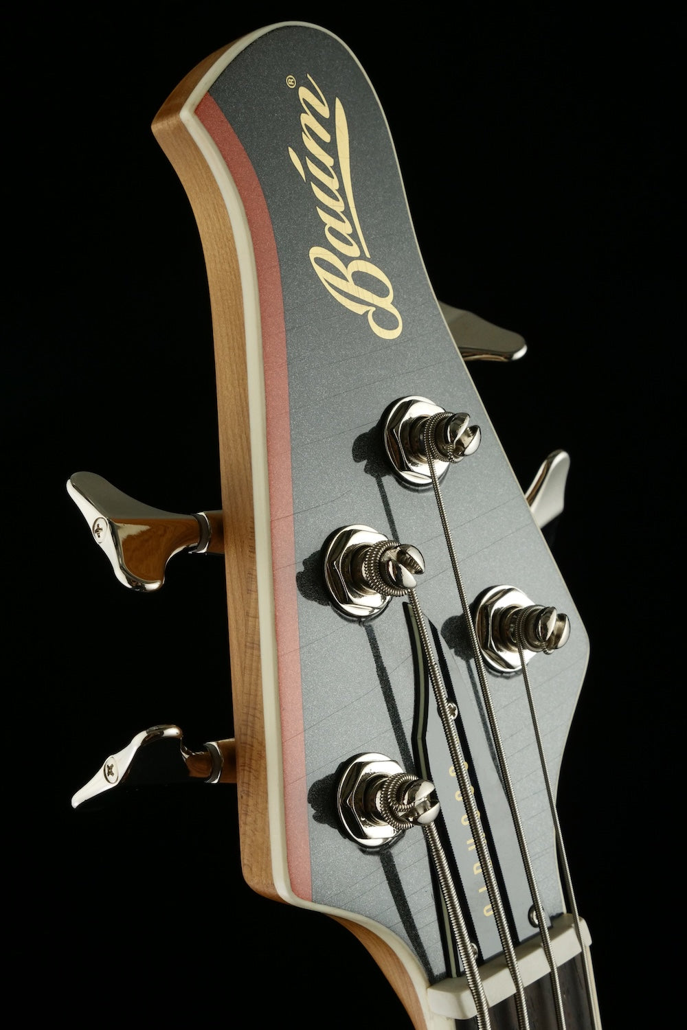 Revival #55 Nidhogg Bass - Magnetic Black & Orange metallic | Custom Shop