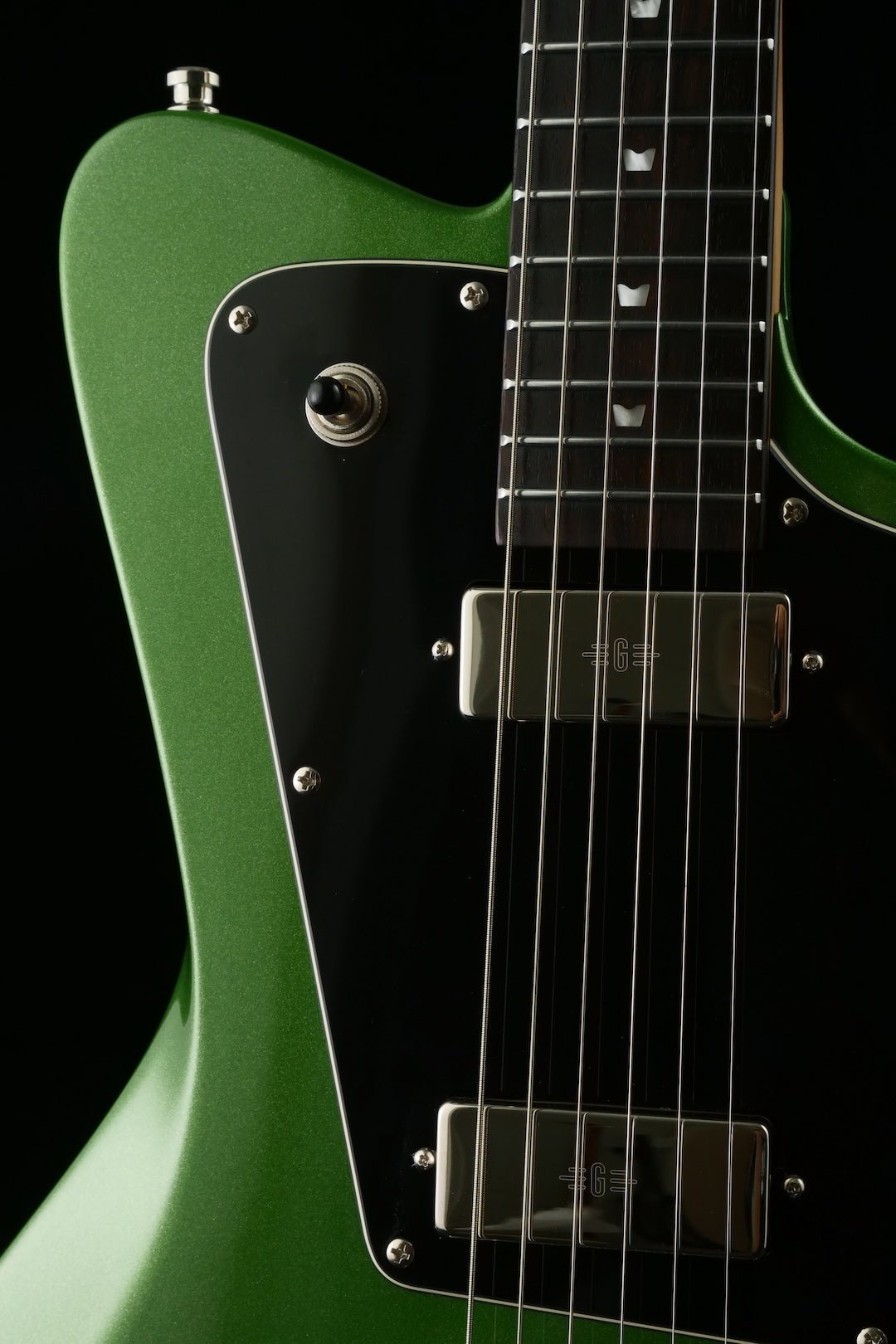 Wingman Standard - Mamba Green (PROTOTYPE) - Baum Guitars