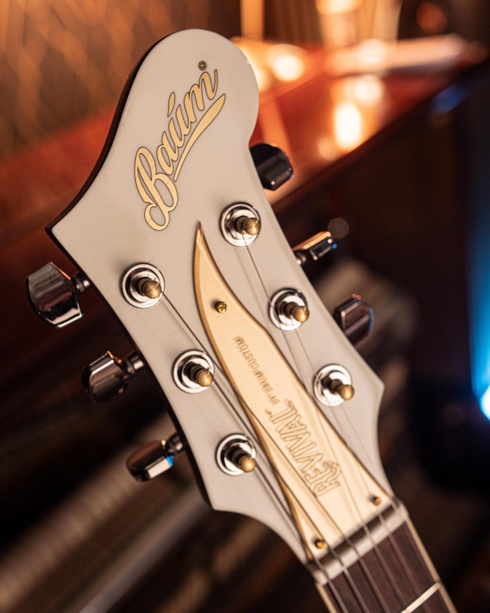 Revival Leaper Tone - Vintage White Aged | Custom Shop - Baum Guitars