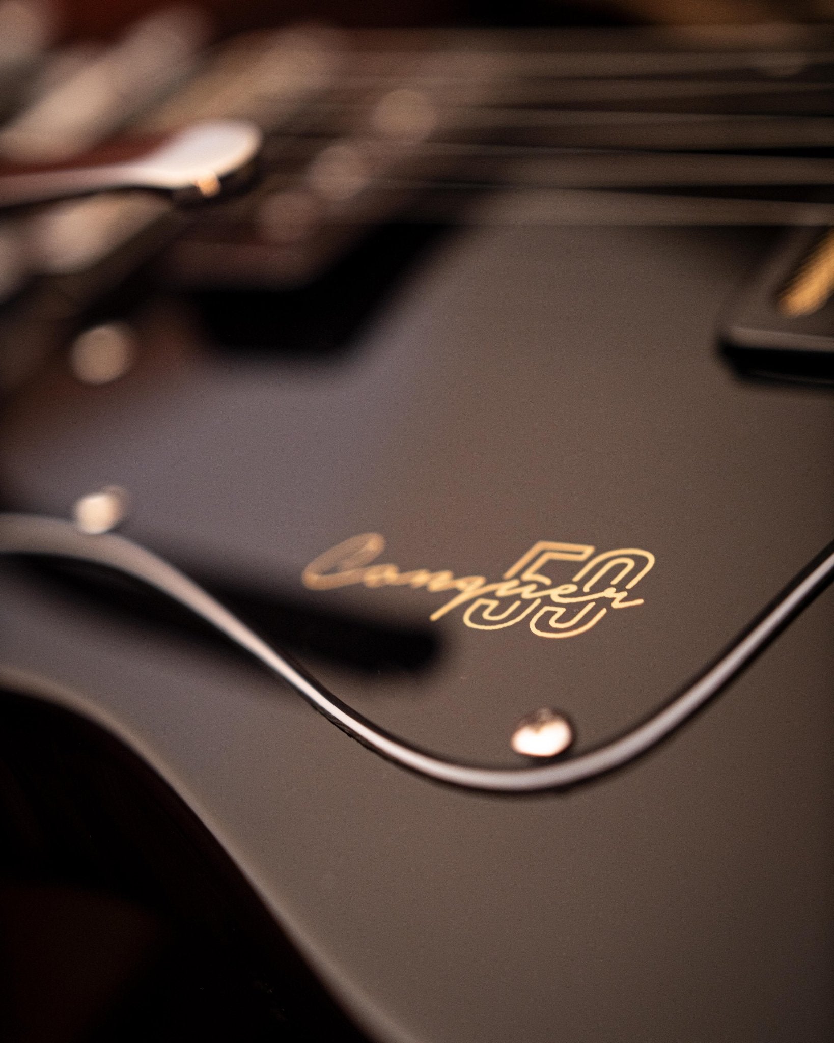 Conquer - Pure Black - Baum Guitars