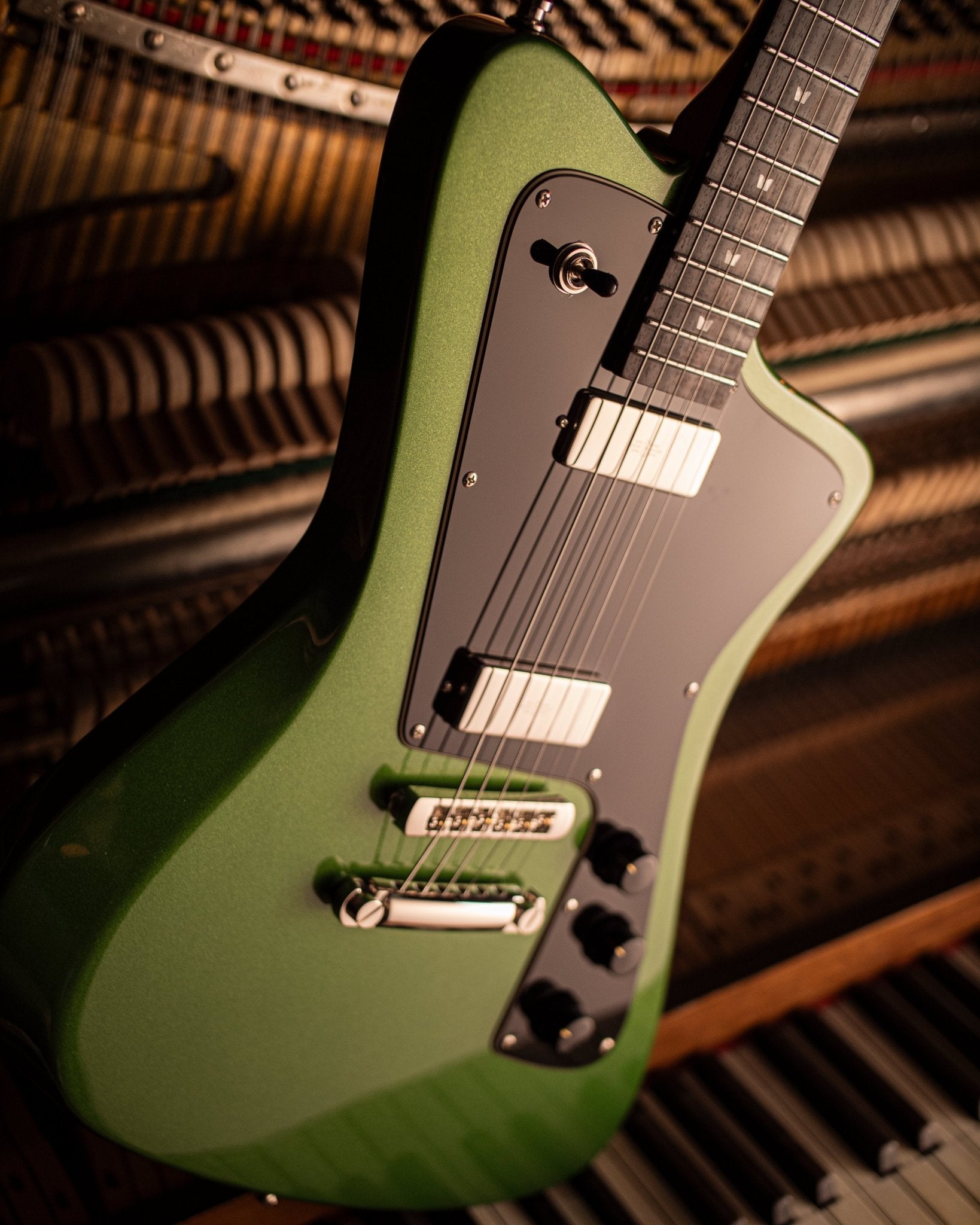 Wingman 2026 edition - Mamba Green - Baum Guitars