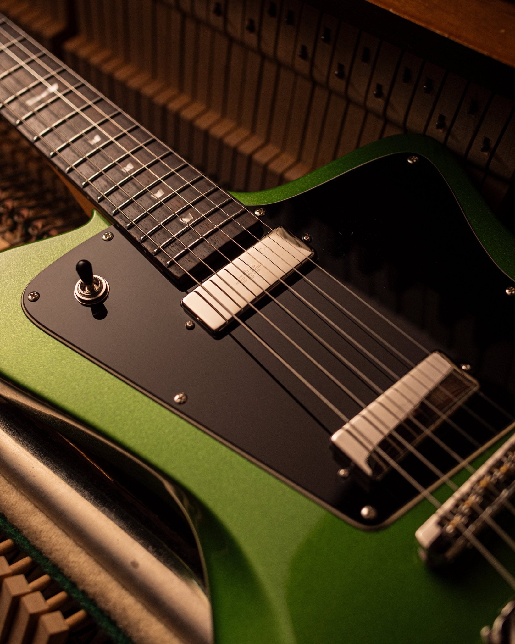 Wingman 2026 edition - Mamba Green - Baum Guitars