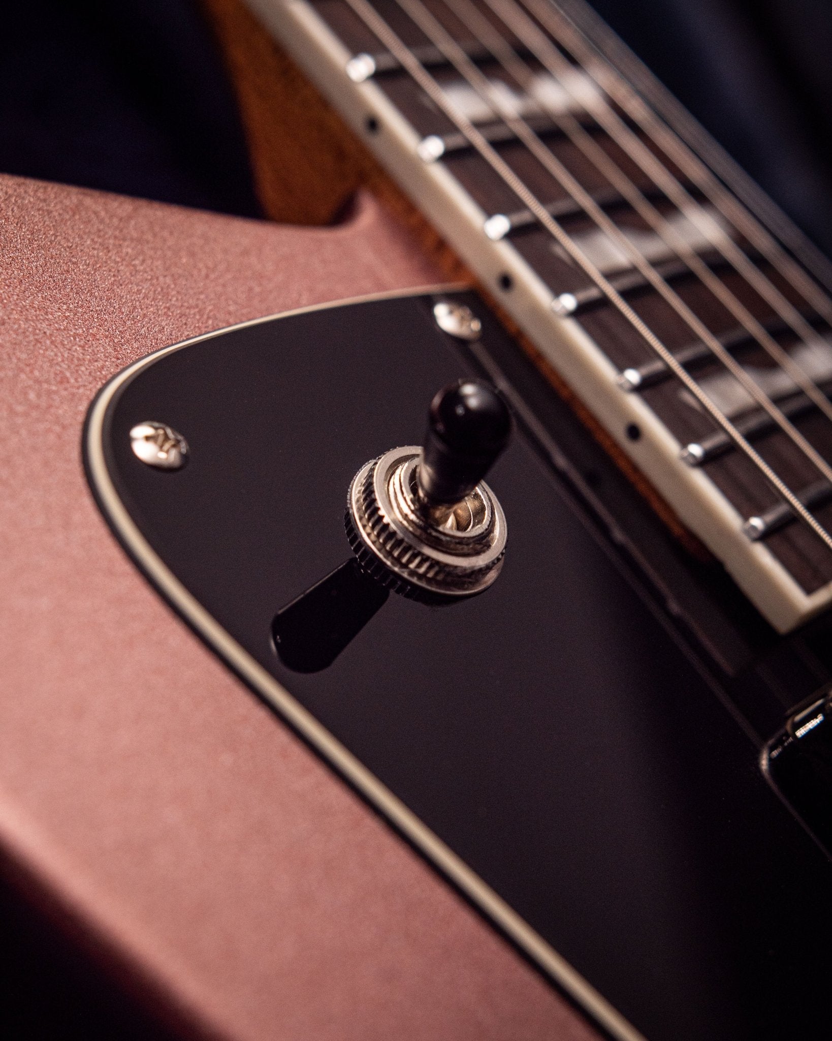 Wingman Deluxe - Burgundy Mist - Baum Guitars