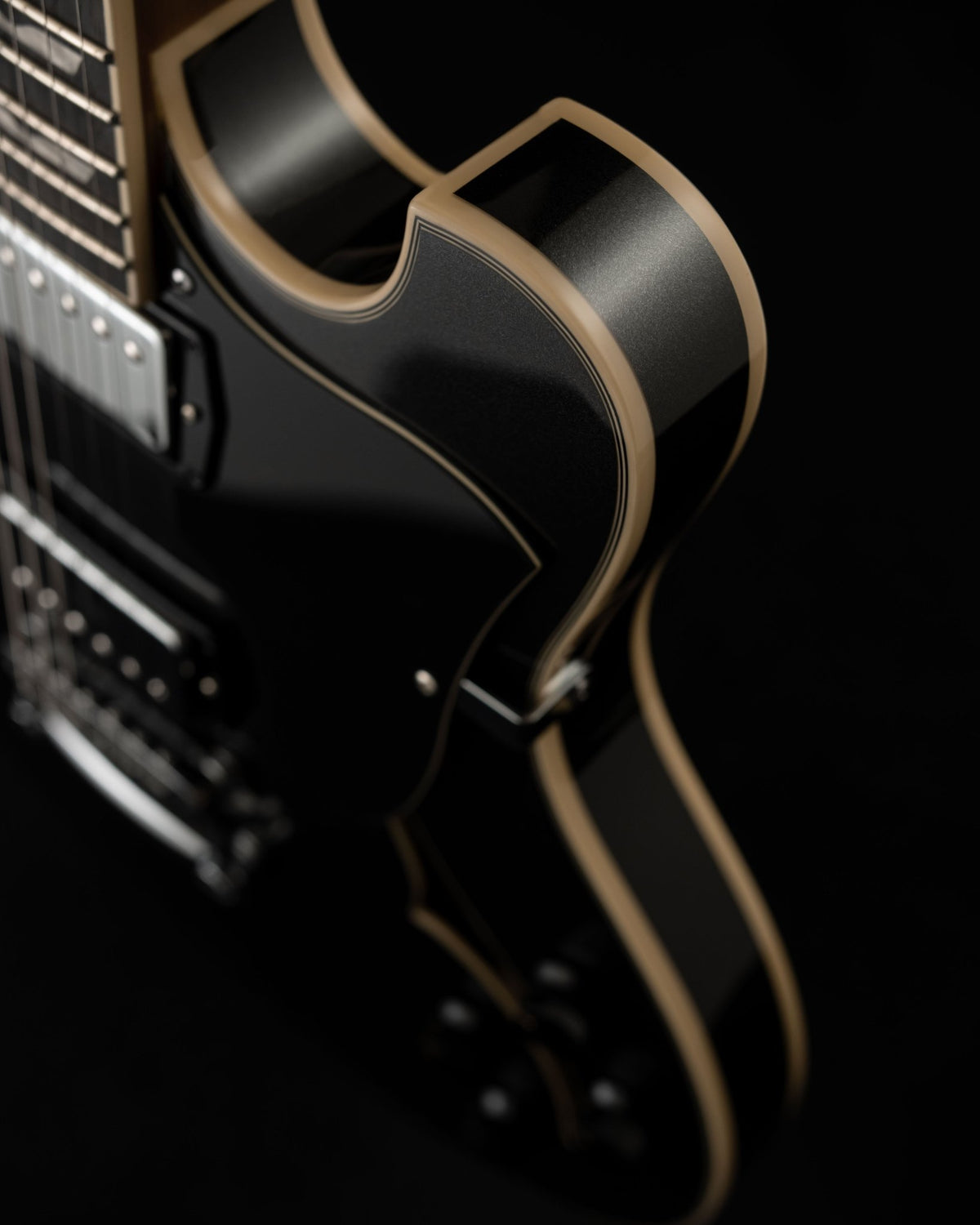 Leaper Air VEGA - Magnetic Black - Baum Guitars
