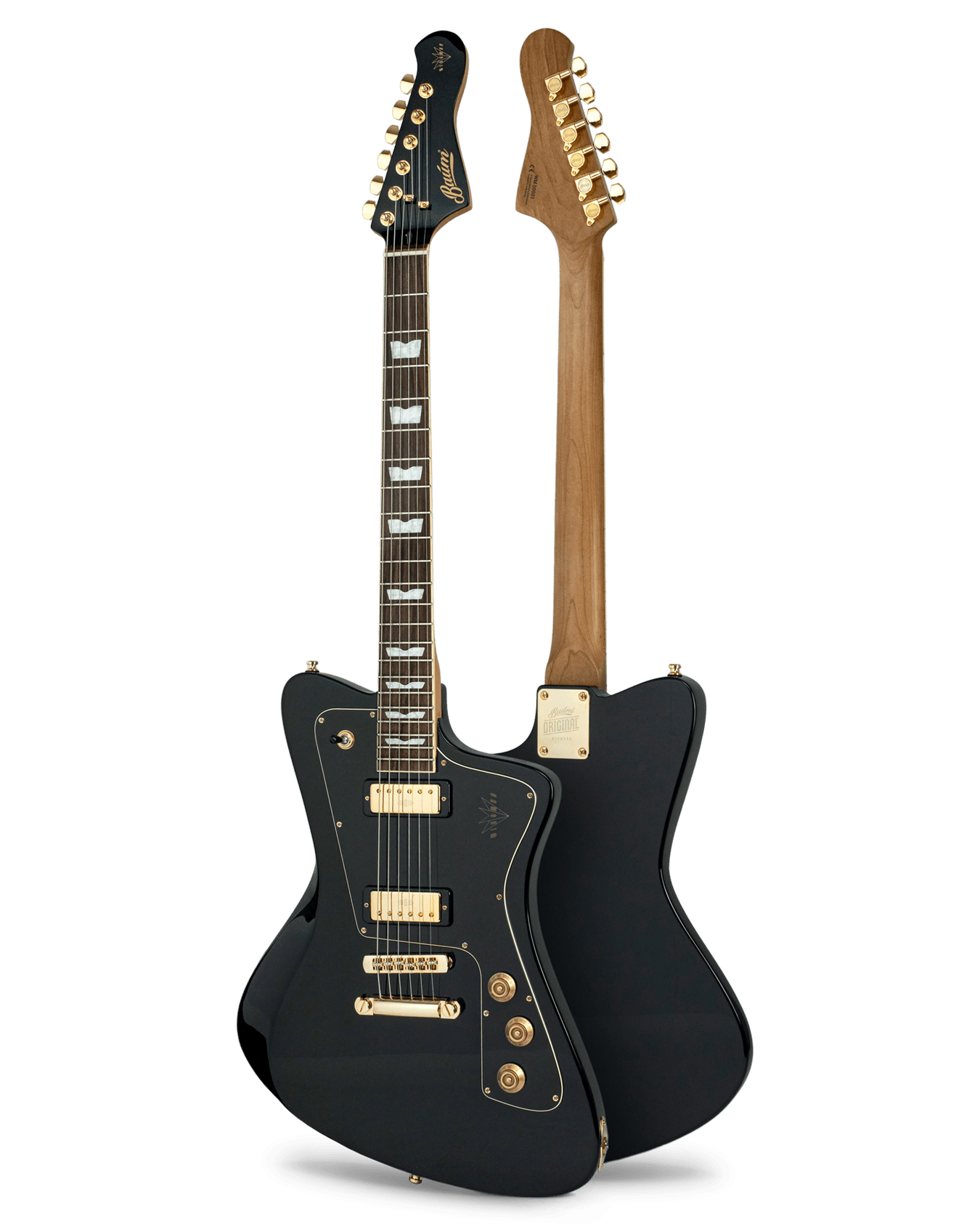 Wingman - Pure Black - Baum Guitars